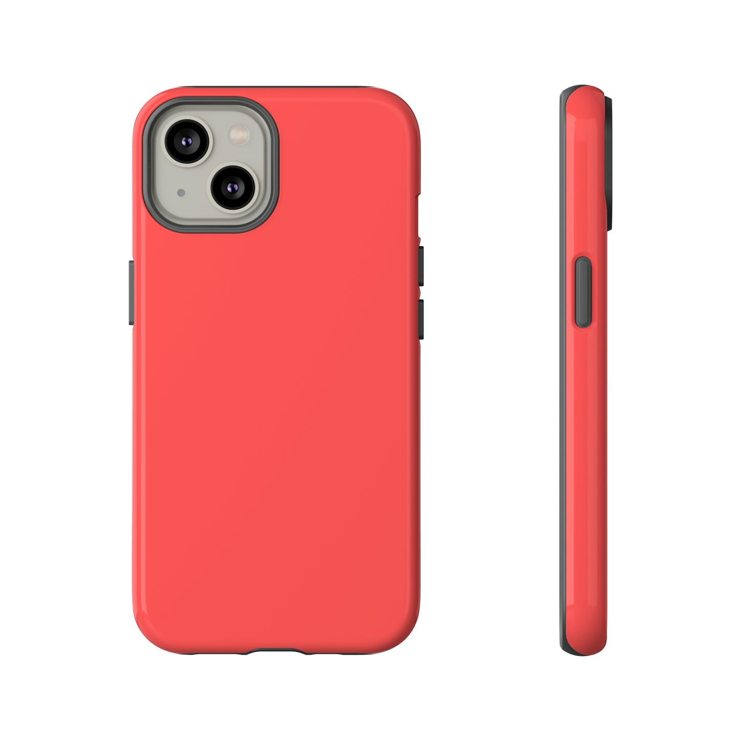 Plain Coral Red Case