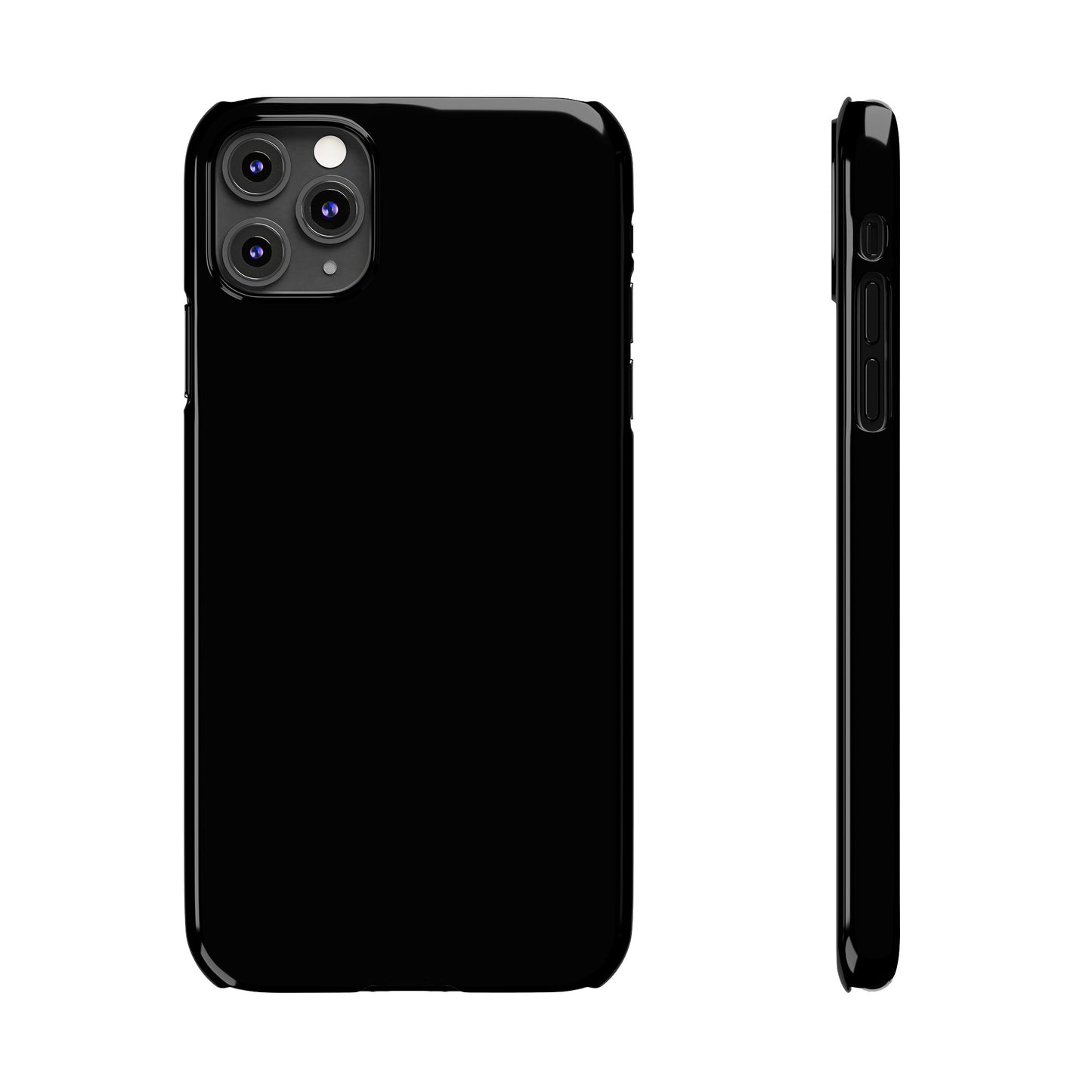 Plain Black Case Sleek