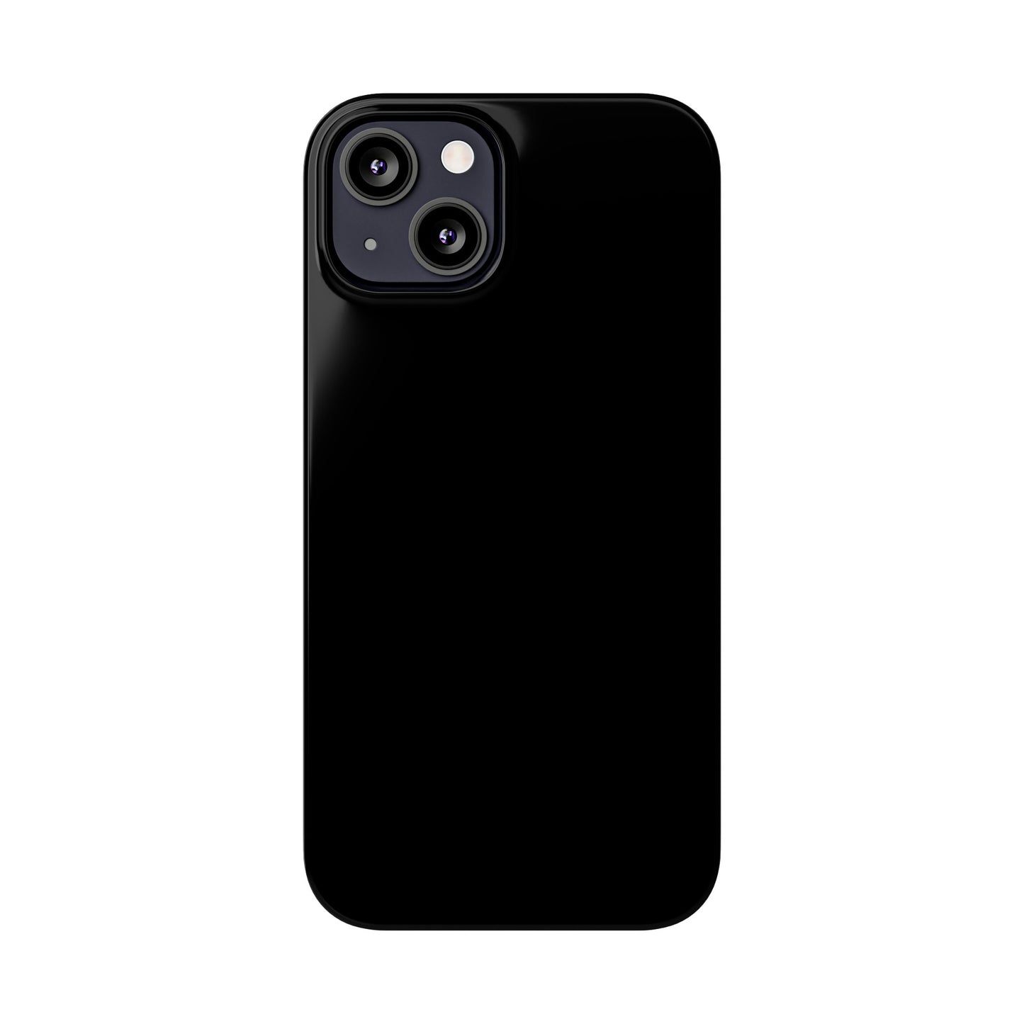 Plain Black Case Sleek