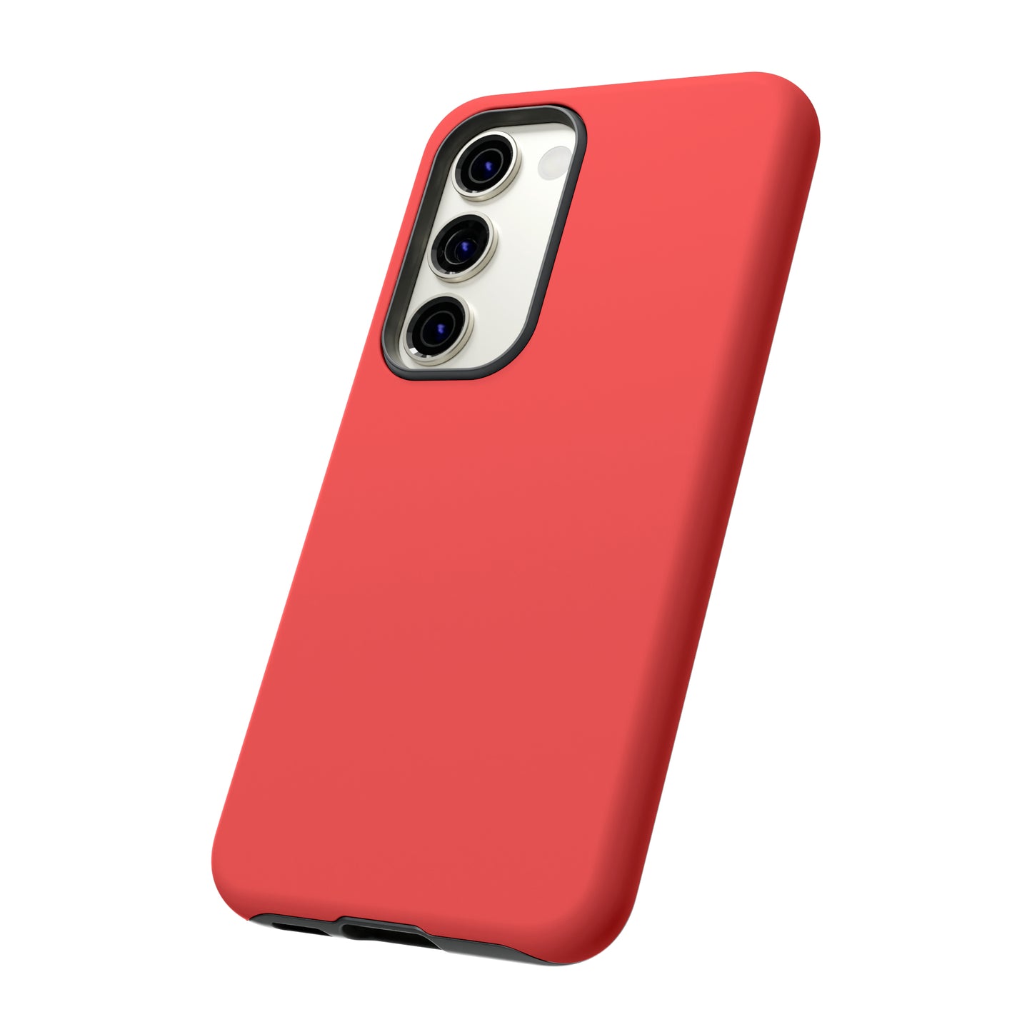 Plain Coral Red Case