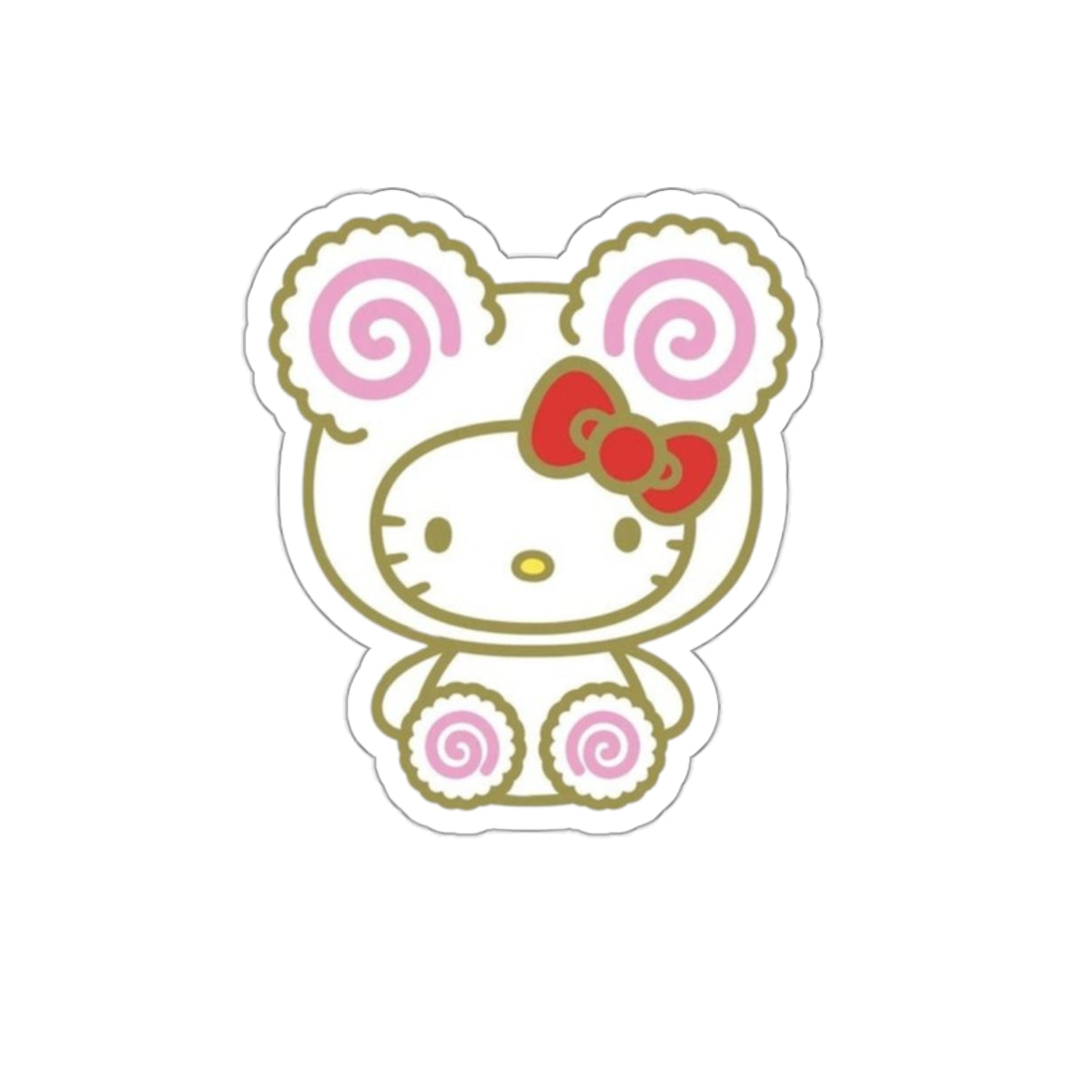 Narutomaki Kitty Sticker