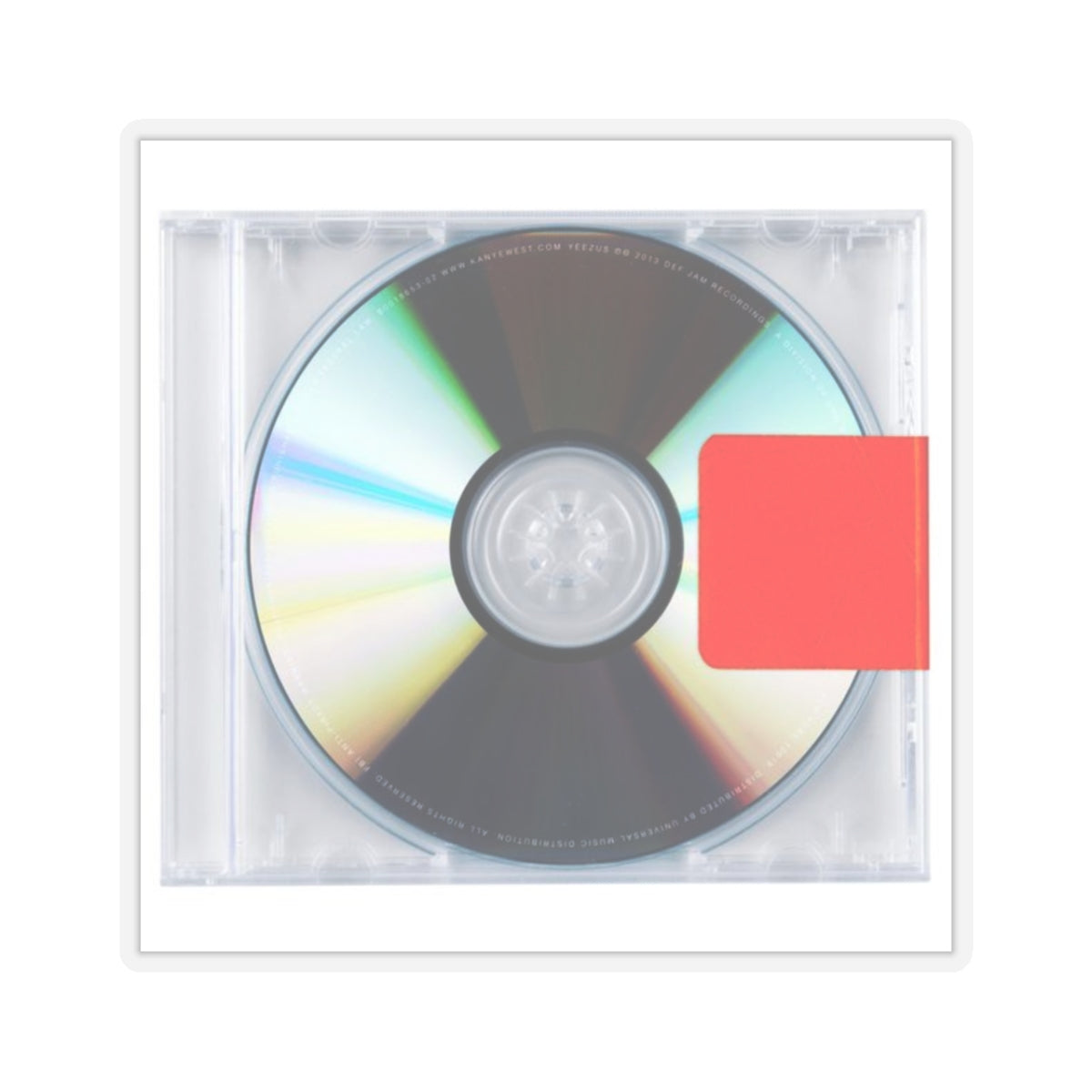 Yeezus Sticker